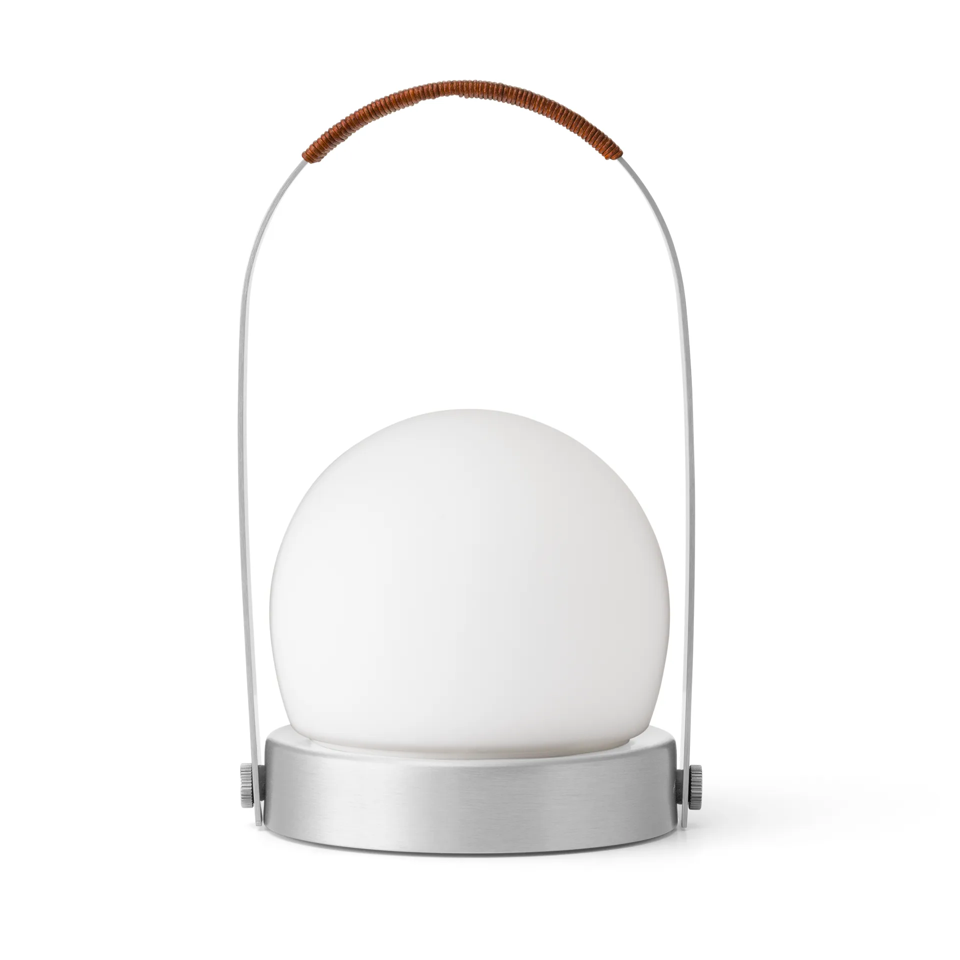 Carrie portabel bordslampa, Borstad aluminium Audo Copenhagen