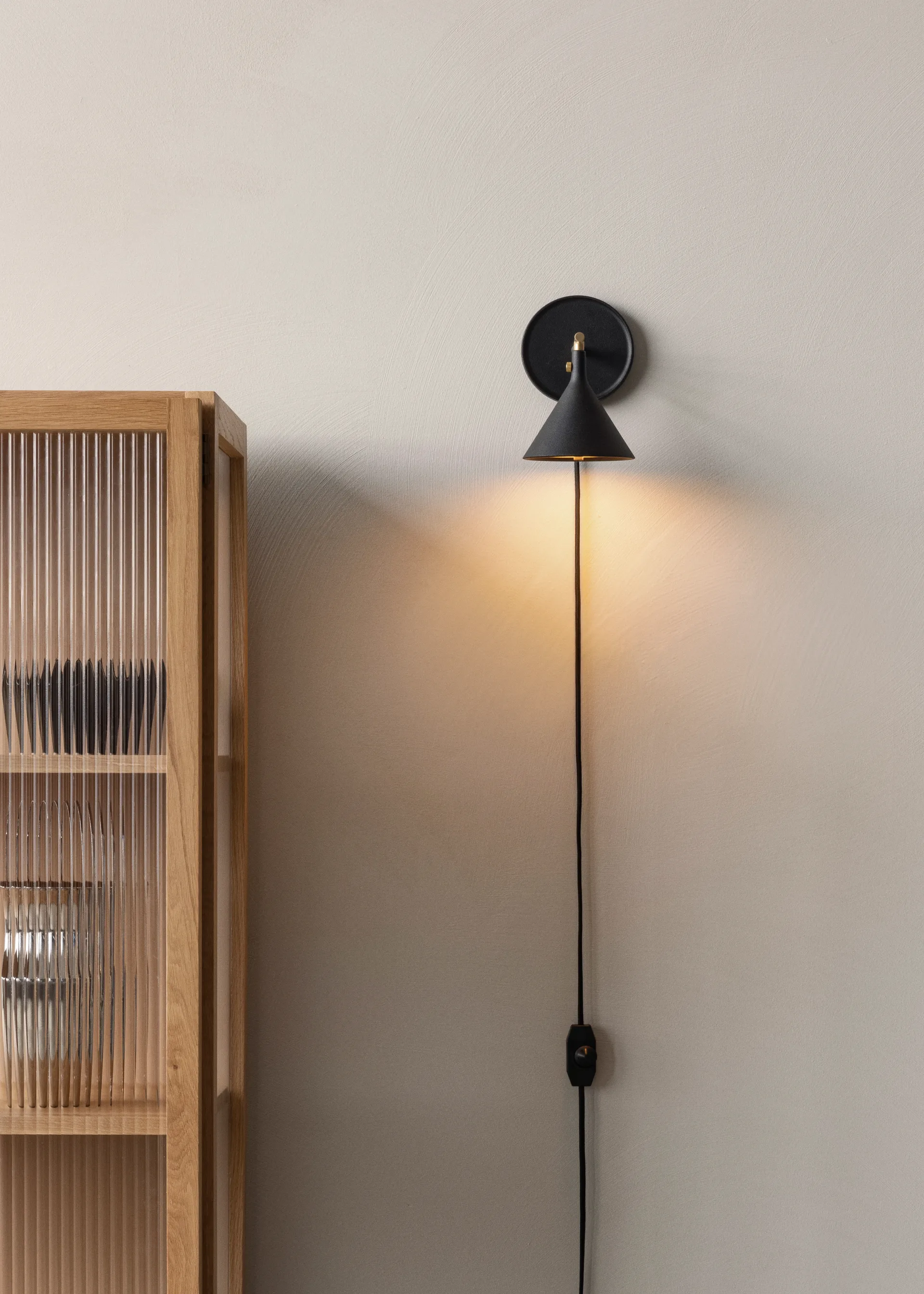 Cast Sconce vägglampa, Svart Audo Copenhagen