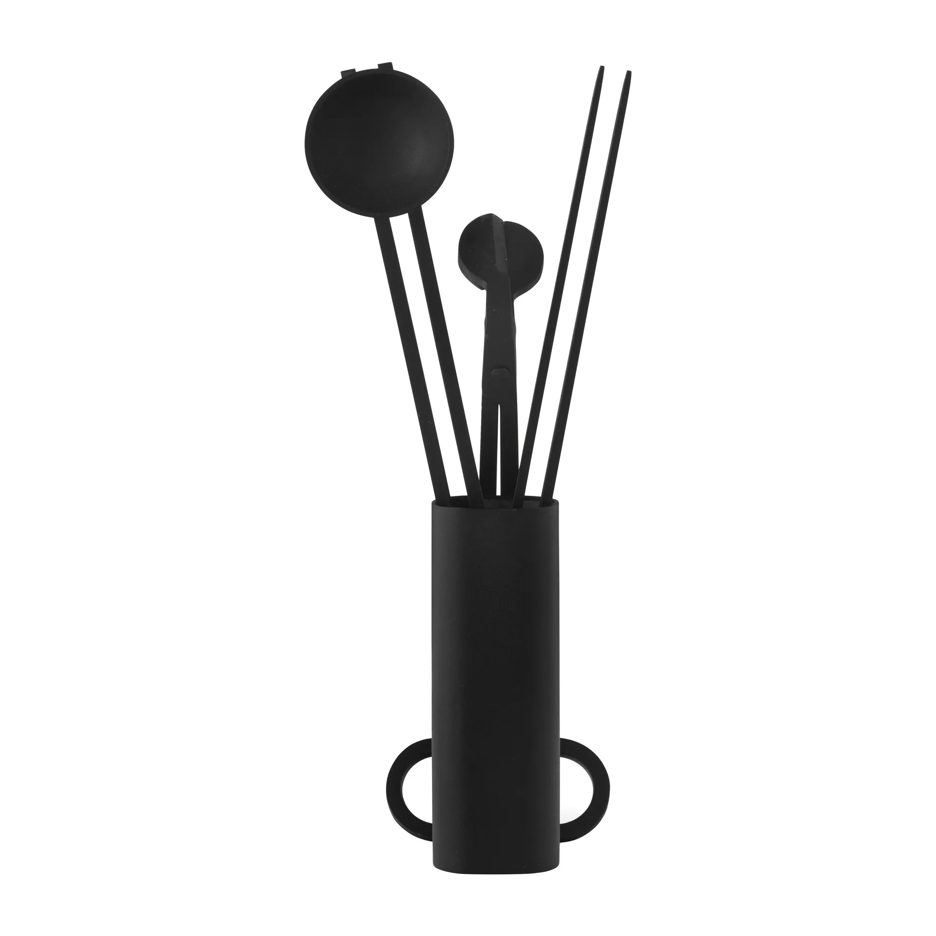 Clip care kit ljus 4 delar, Svart Audo Copenhagen