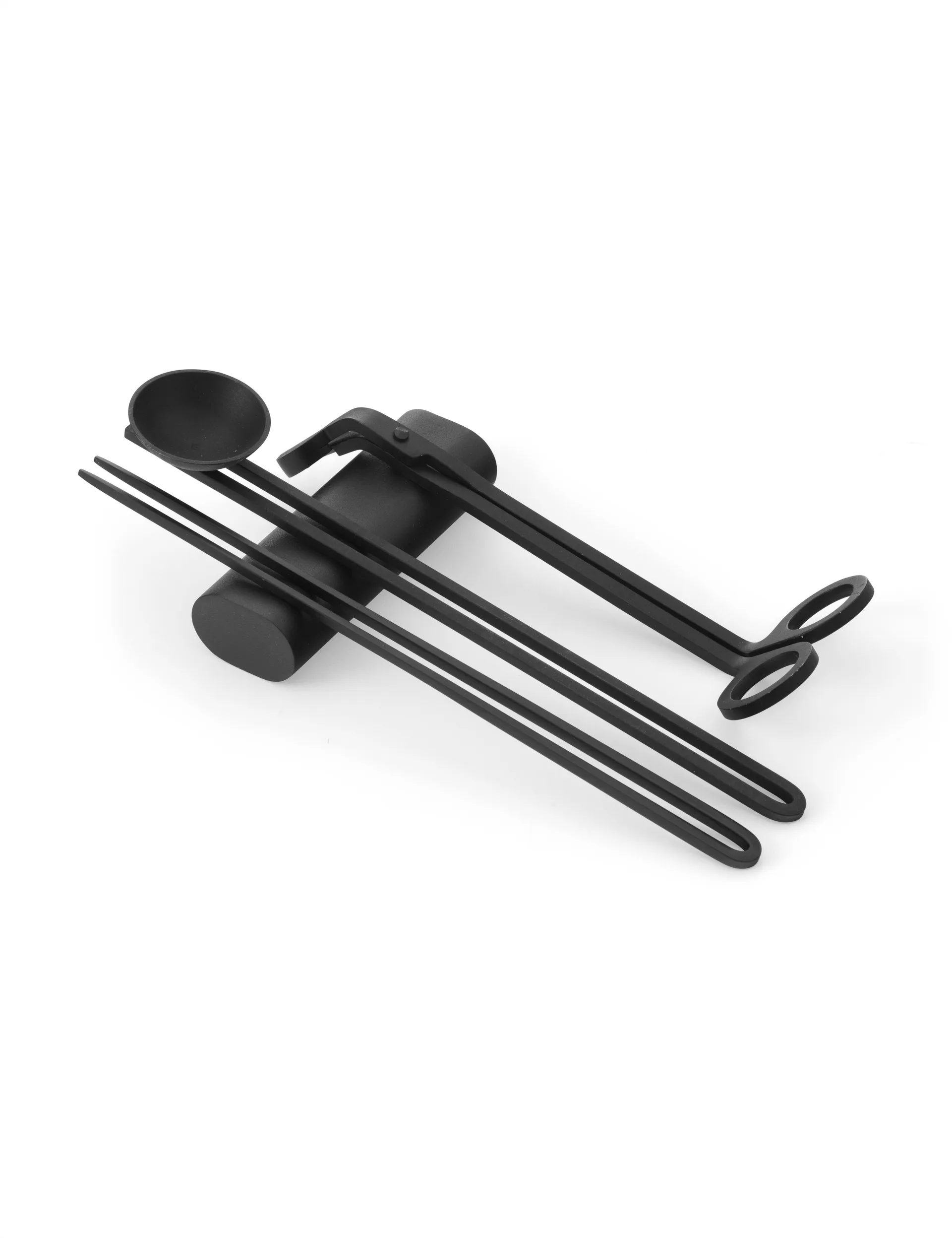 Clip care kit ljus 4 delar, Svart Audo Copenhagen