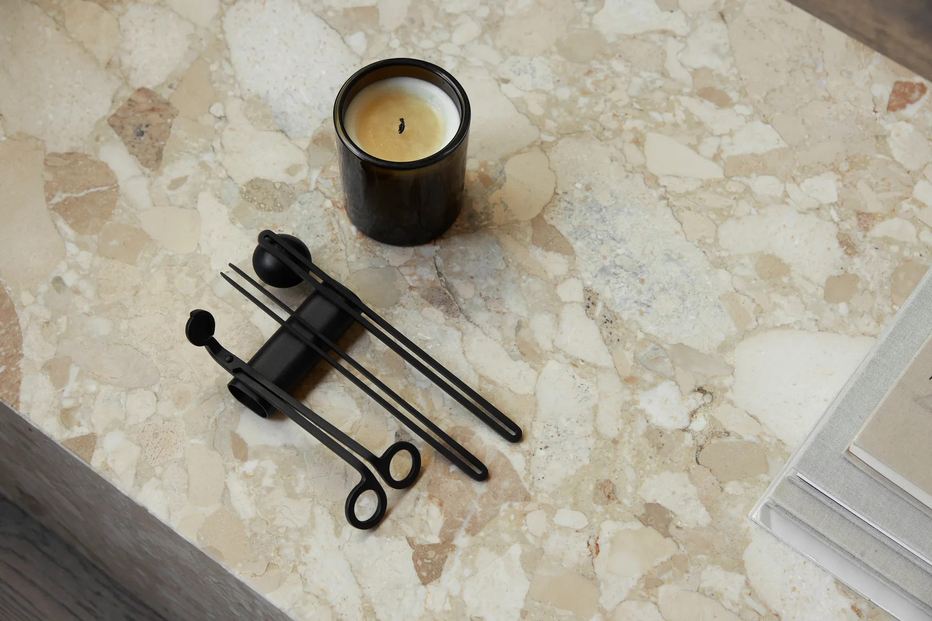 Clip care kit ljus 4 delar, Svart Audo Copenhagen