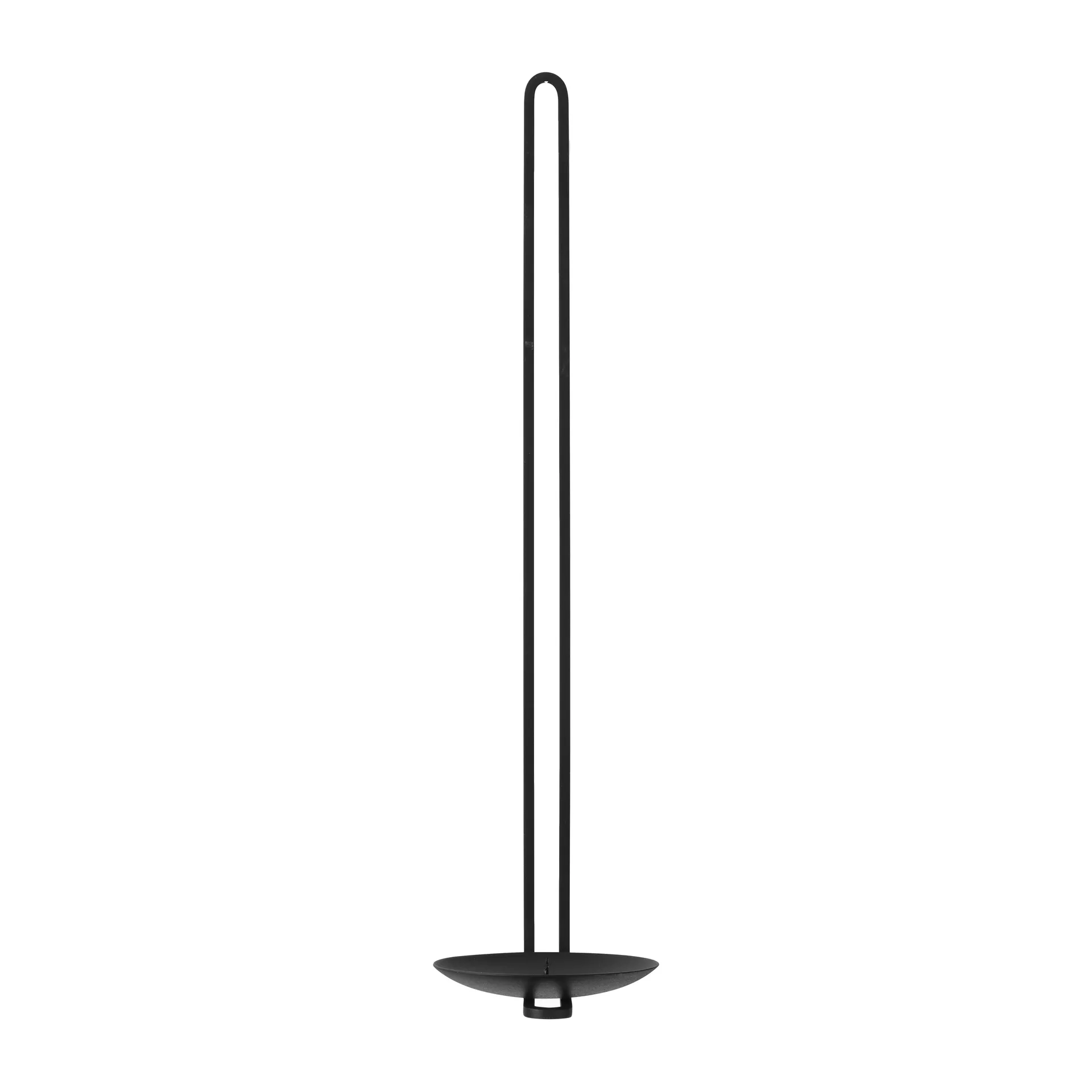 Clip ljusstake vägg 34 cm, Svart Audo Copenhagen
