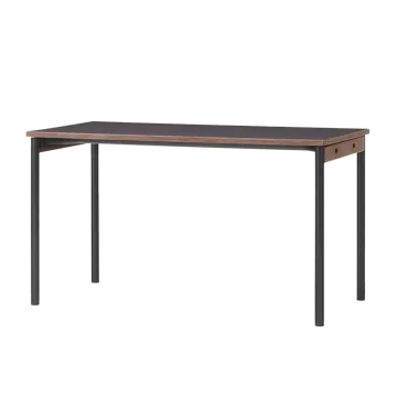 Co Table konferensbord 140x70cm - Black-laminate terra - Audo Copenhagen