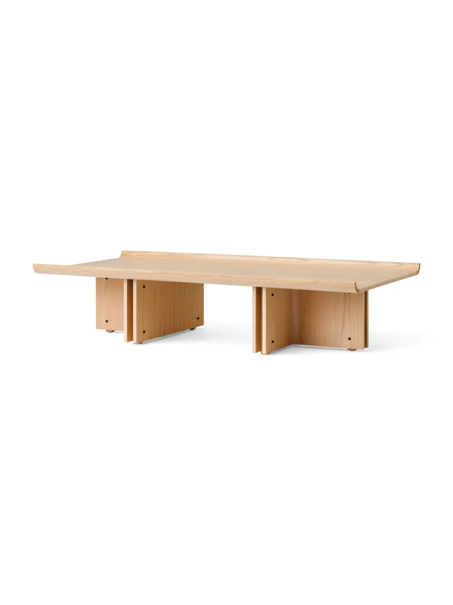 Conrad loungebord, Naturell ek, 149x74 cm Audo Copenhagen