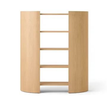 Crescent hylla - Obehandlad ek, 150x173 cm - Audo Copenhagen