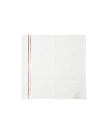 Cressida linneservett 45x45 cm - Burnt sienna - Audo Copenhagen