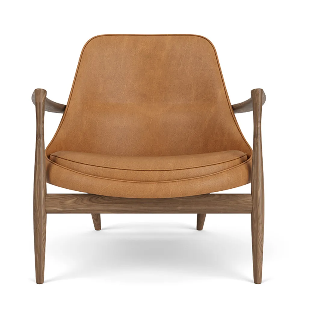 Elizabeth loungefåtölj, Dunes 21000-valnöt Audo Copenhagen