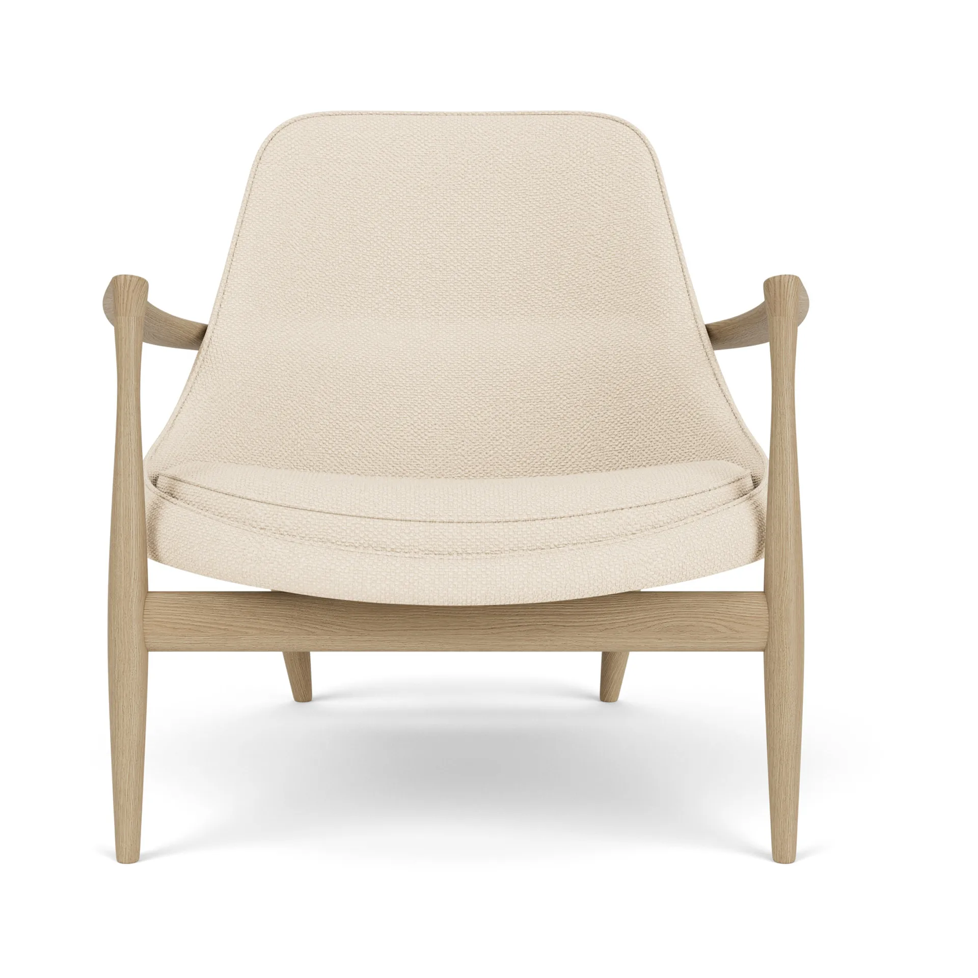 Elizabeth loungefåtölj, Natural oak-Logan Jasmine Audo Copenhagen