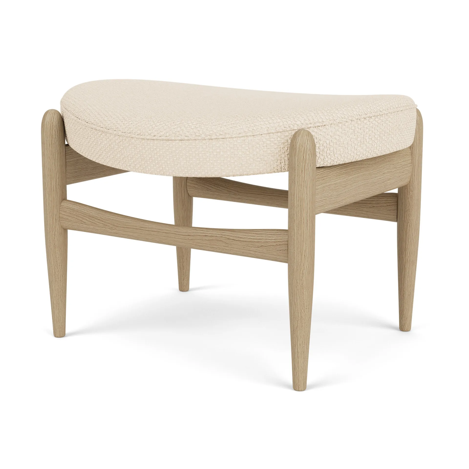 Elizabeth ottoman, Natural oak-Logan Jasmine Audo Copenhagen