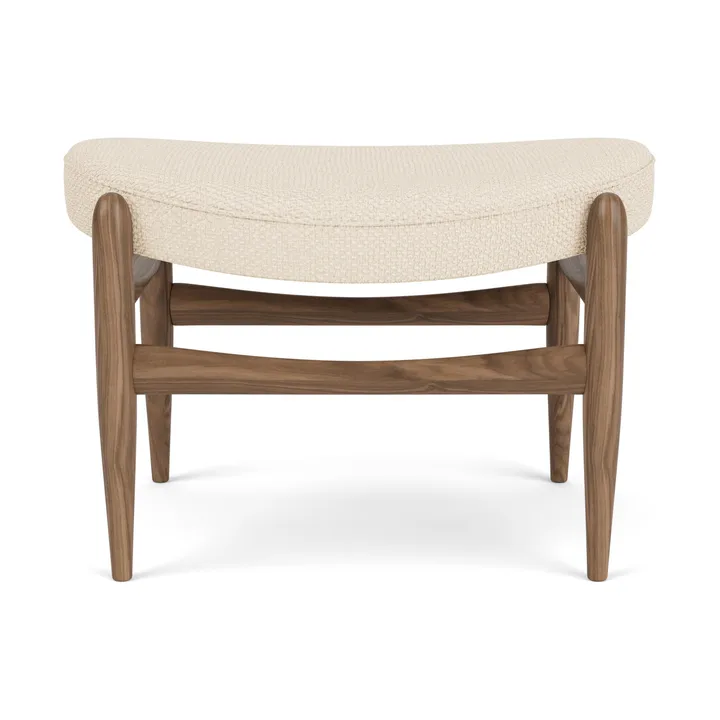 Elizabeth ottoman - Walnut-Logan Jasmine - Audo Copenhagen