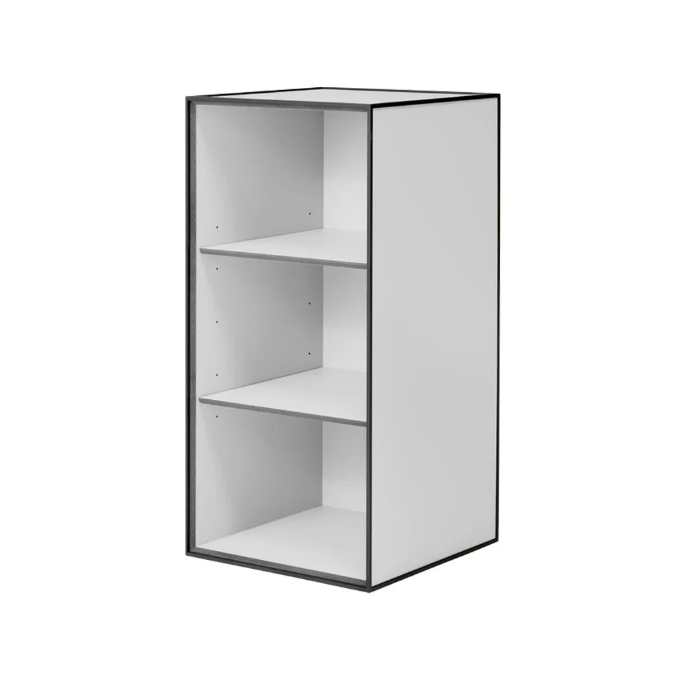 Frame 70 förvaring, light grey, 2 hyllplan Audo Copenhagen