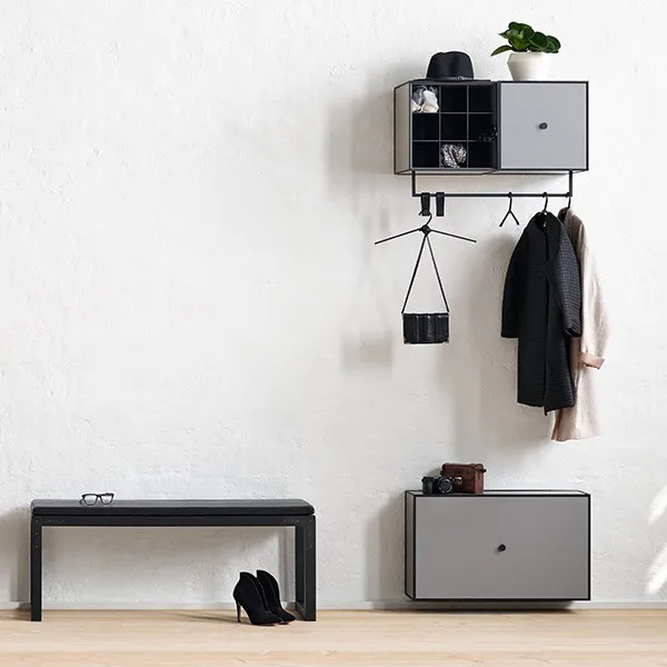 Frame skohylla, mörkgrå Audo Copenhagen