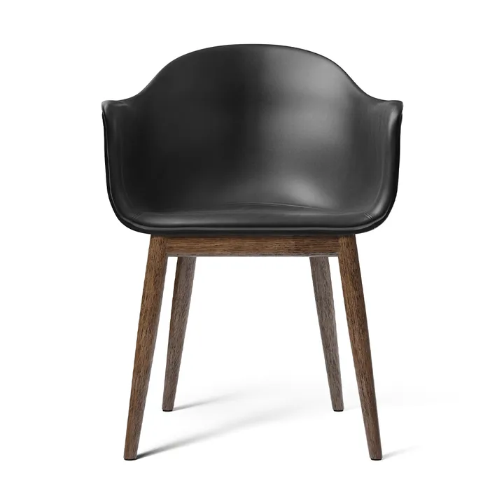 Harbour Dining Chair stol - Aida 0618-mörkbetsad ek - Audo Copenhagen