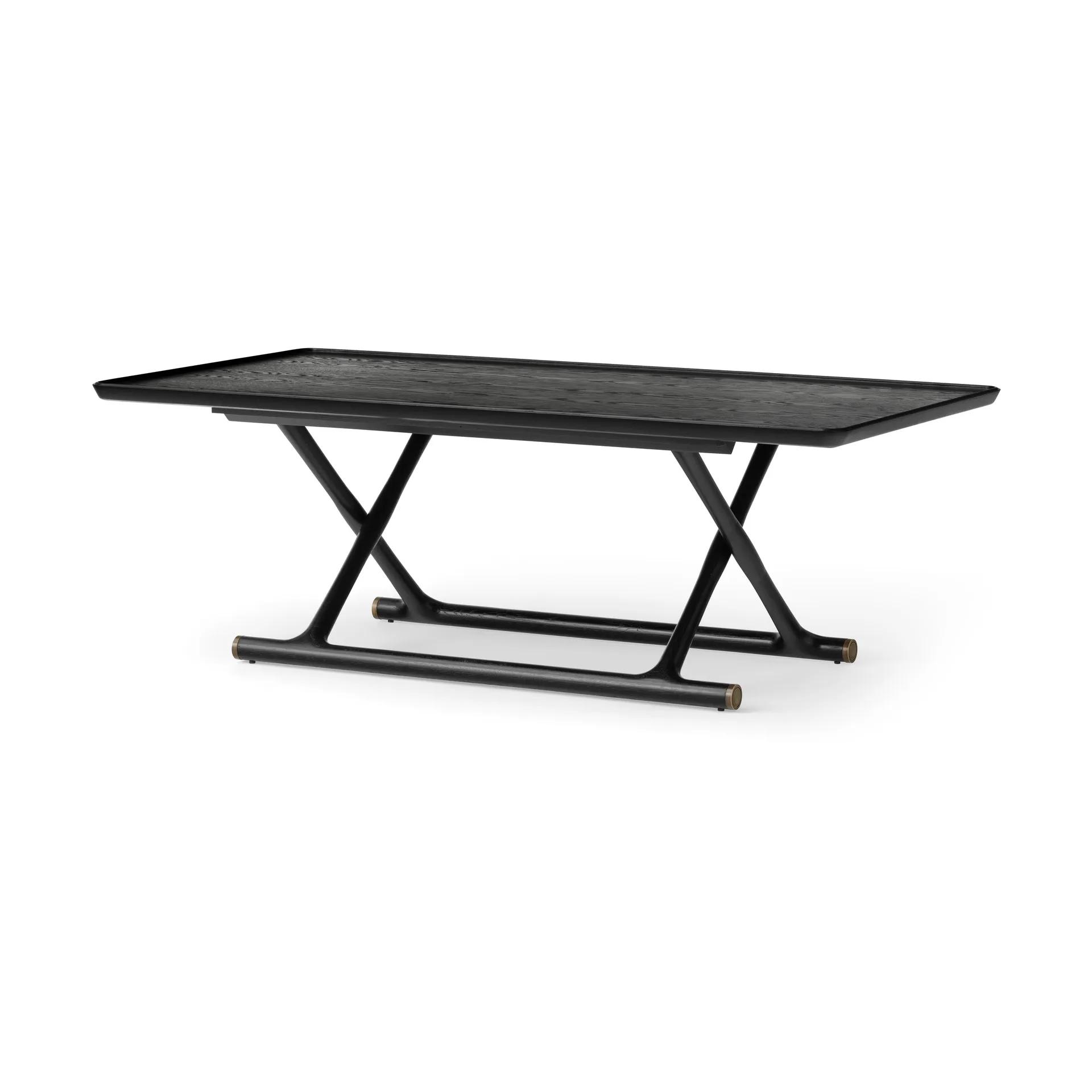 Jäger soffbord, Black stained oak Audo Copenhagen