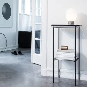 JWDA bordslampa - Betong-mässing, Small - Audo Copenhagen