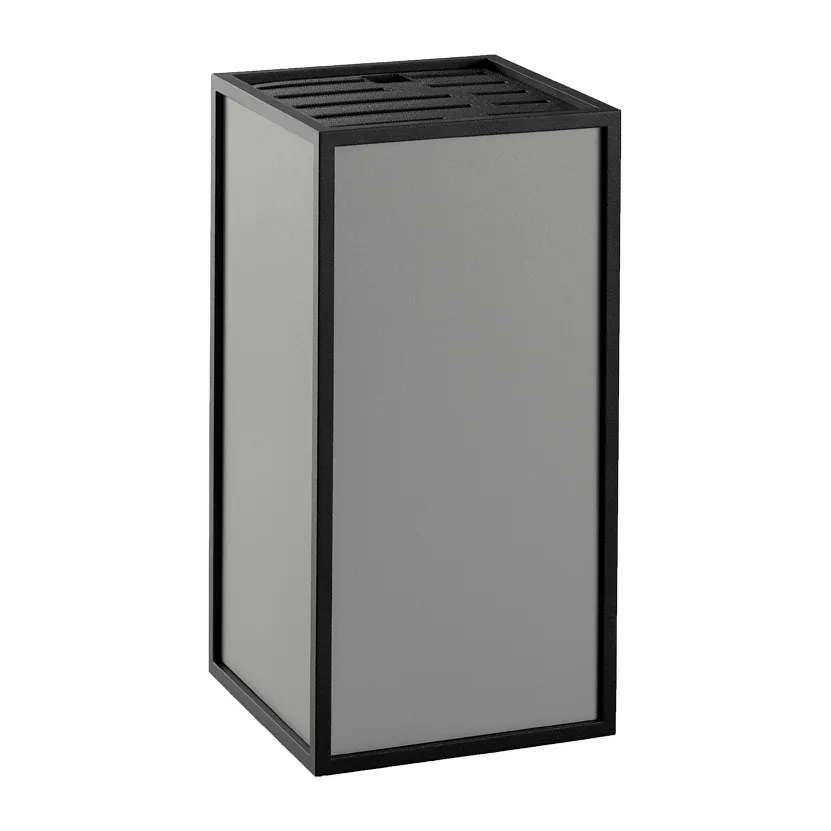 K'Block knivblock, Dark grey Audo Copenhagen