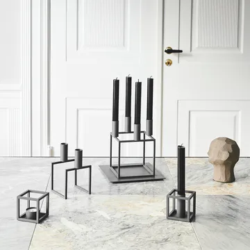 Kubus 1 ljusstake - Grå - Audo Copenhagen