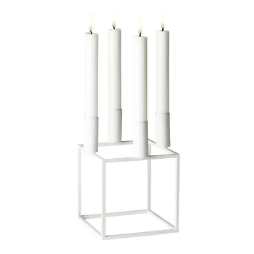 Kubus 4 ljusstake - vit - Audo Copenhagen