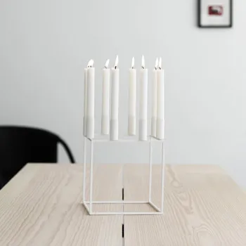 Kubus 8 ljusstake, vit Audo Copenhagen