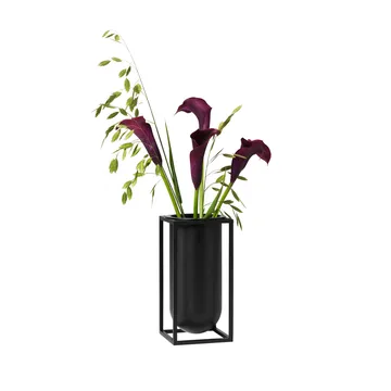 Kubus vas Lily - svart - Audo Copenhagen