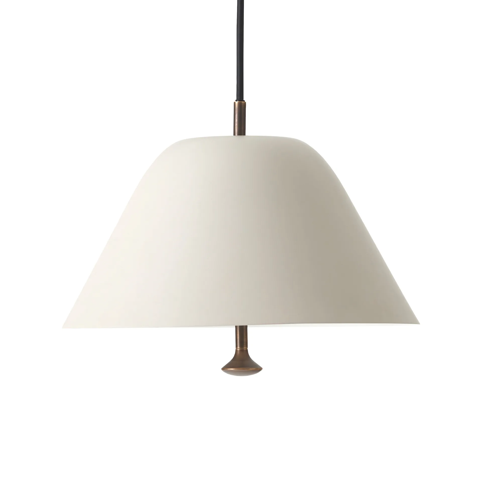 Levitate pendel Ø28 cm, Grå-bronserad mässing Audo Copenhagen