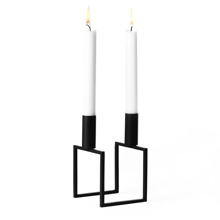 Line ljusstake - svart - Audo Copenhagen