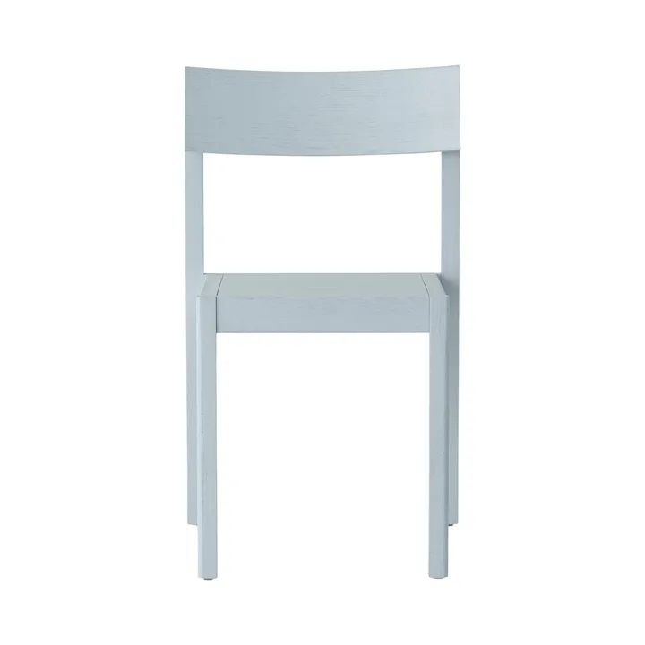 Mauro stol - Linen blue ek - Audo Copenhagen