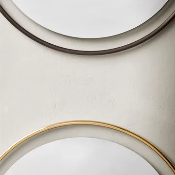 Nimbus spegel - polished brass, ø60 - Audo Copenhagen