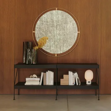 Nimbus spegel - polished brass, ø60 - Audo Copenhagen
