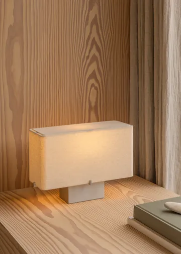 Nonna bordslampa 24 cm - Borstad aluminium-sand - Audo Copenhagen