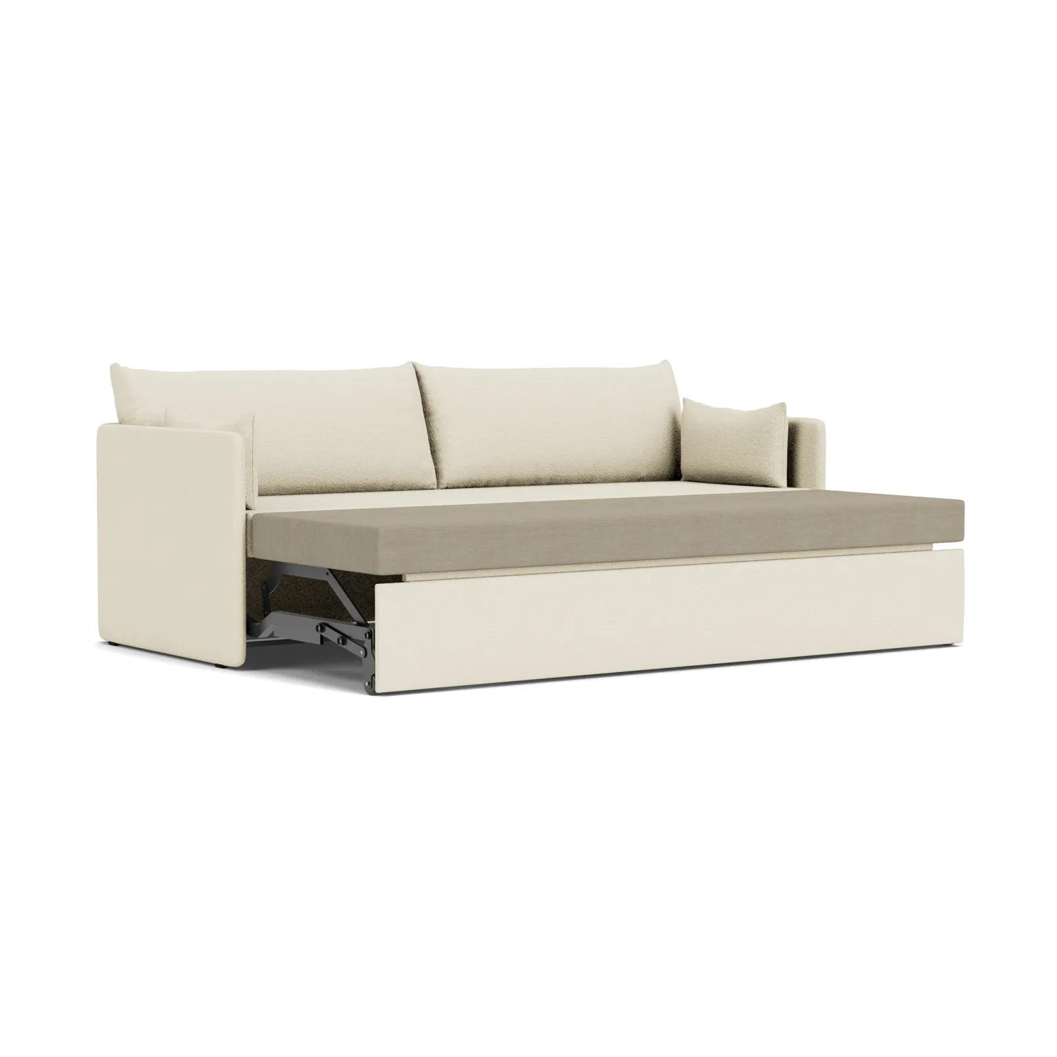 Offset bäddsoffa 3-sits, Baru 0200 White Audo Copenhagen