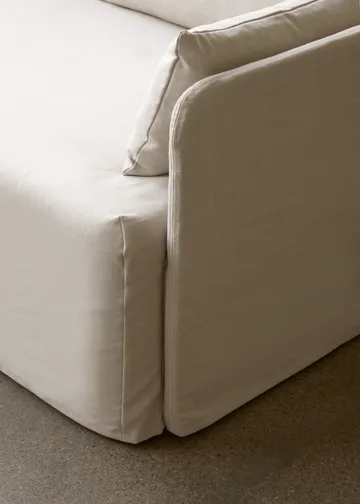 Offset soffa 2-sits - Logan Sand - Audo Copenhagen