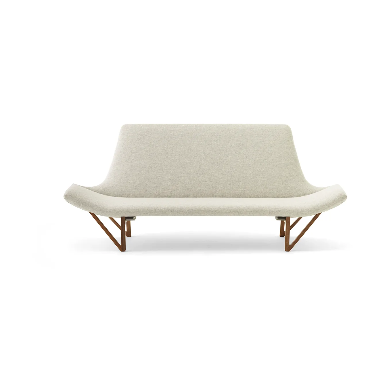 Pagode soffa 202 cm, Hallingdal 0110-valnöt Audo Copenhagen