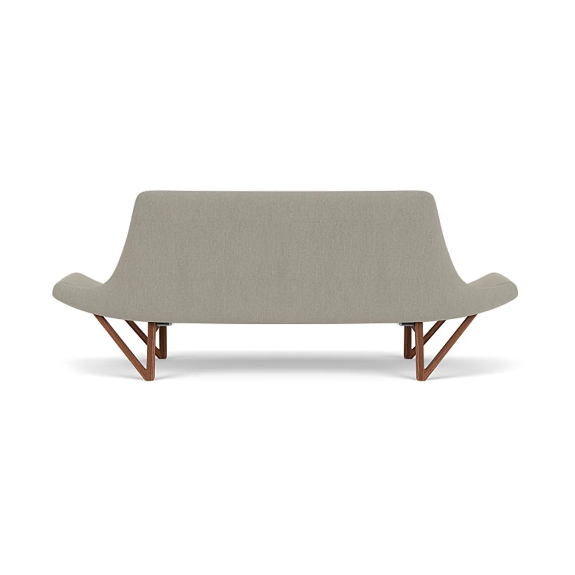 Pagode soffa 202 cm, Re-wool 0218-valnöt Audo Copenhagen