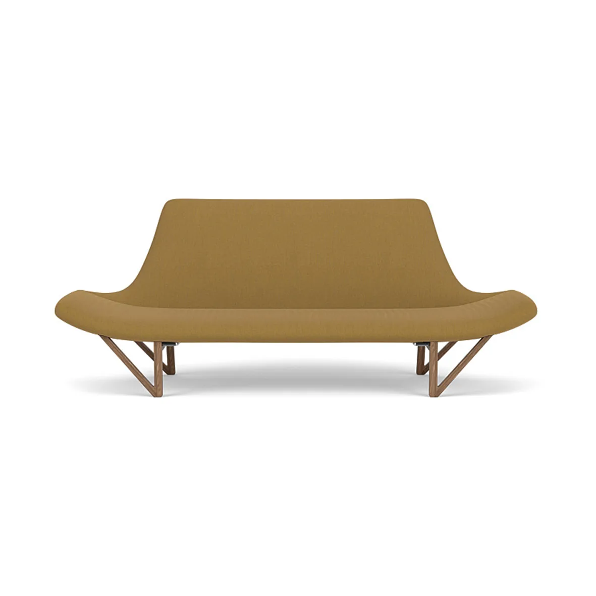 Pagode soffa 202 cm, Re-wool 0448-valnöt Audo Copenhagen