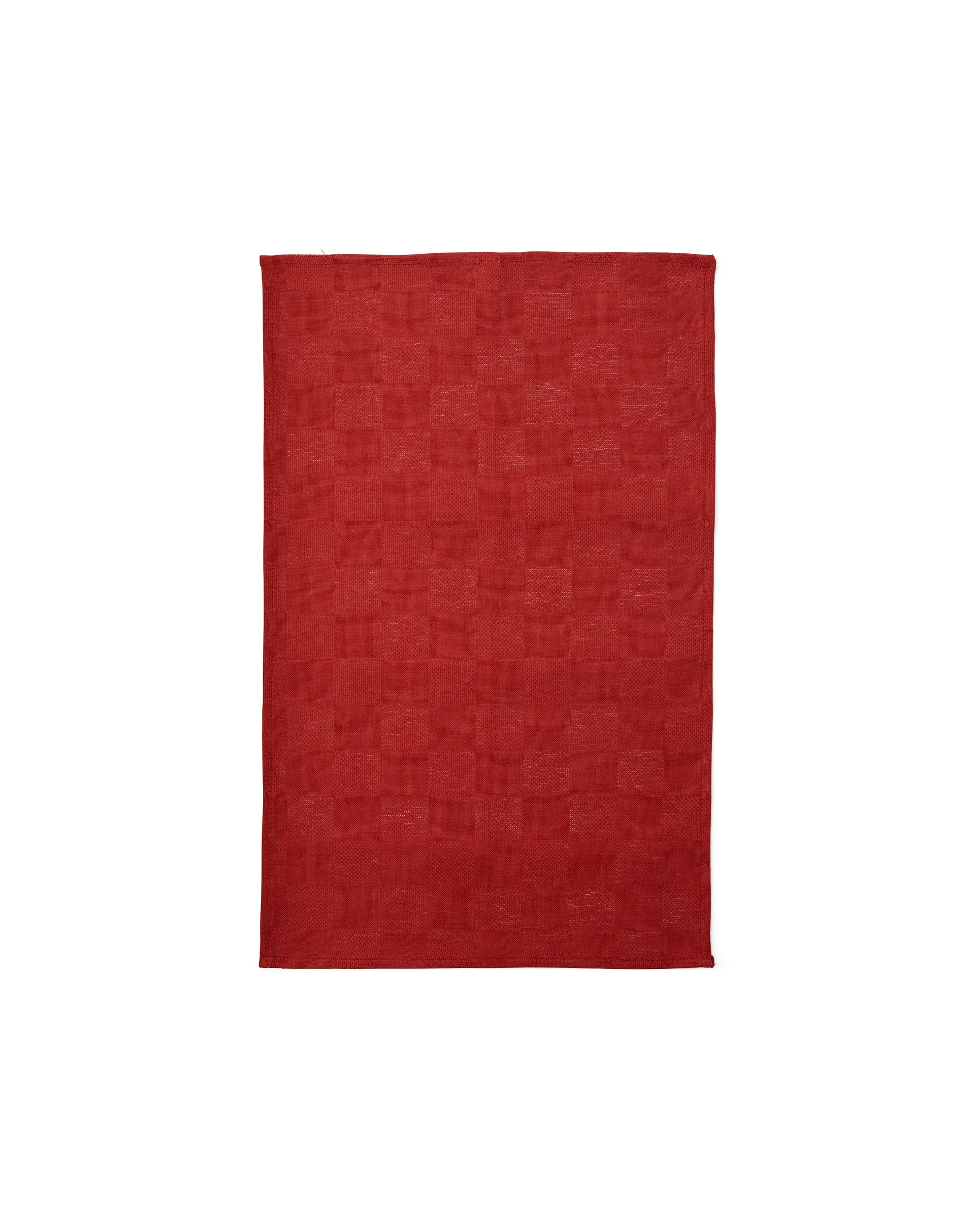 Papilio kökshandduk 40x64 cm 2-pack, Burnt sienna-white Audo Copenhagen