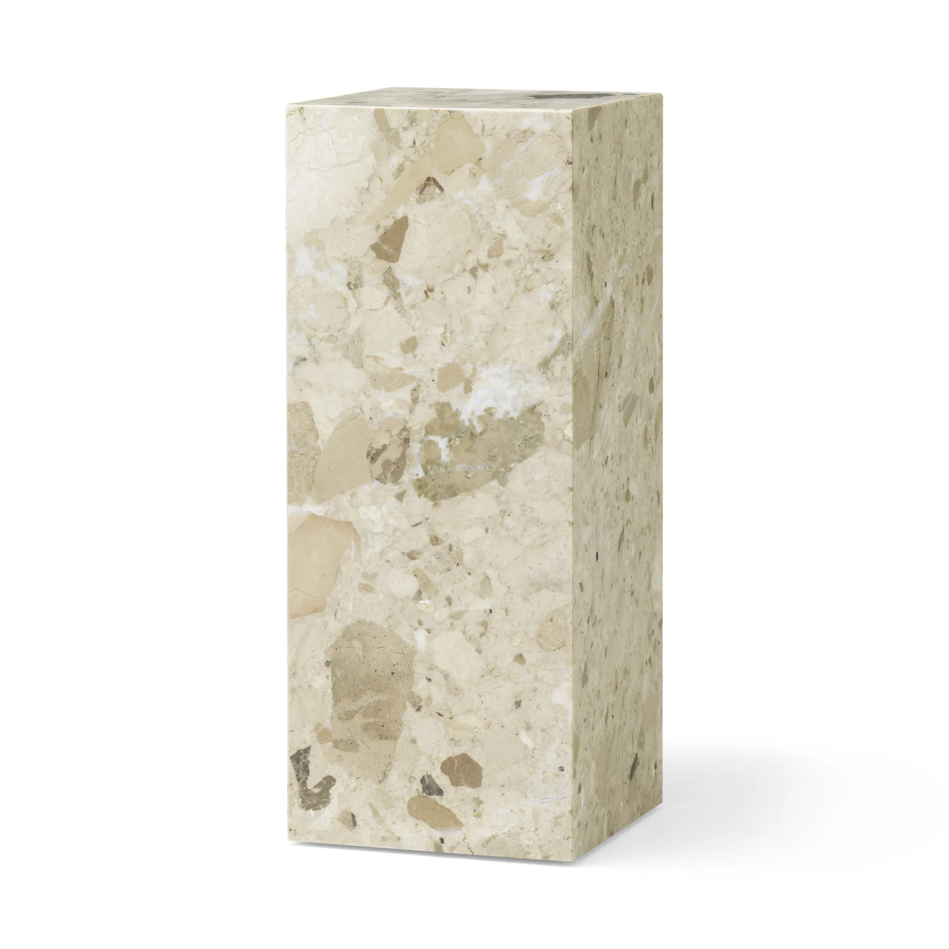 Plinth Pedestal piedestal 30x30x75 cm, Kunis Breccia Audo Copenhagen