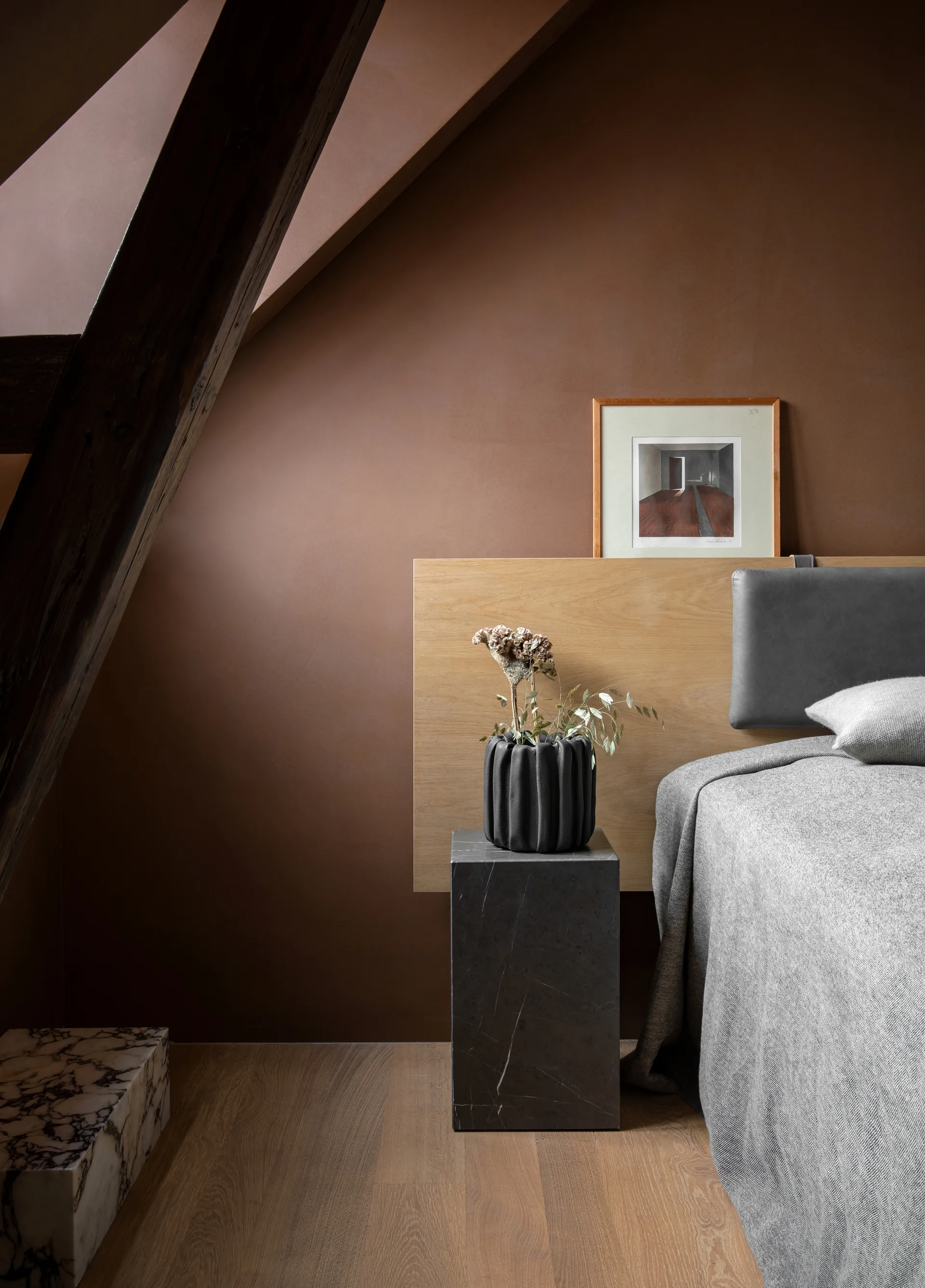 Plinth tall sidobord 30x30x51 cm, Black Audo Copenhagen