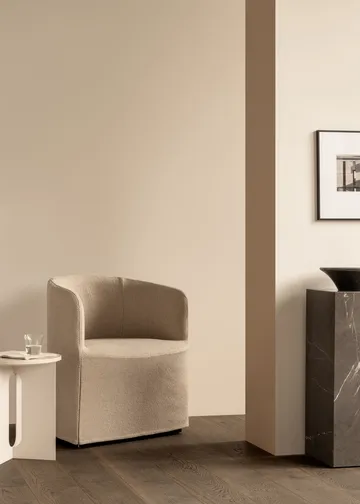Plinth tall sidobord 30x30x51 cm - Grey galaxy - Audo Copenhagen