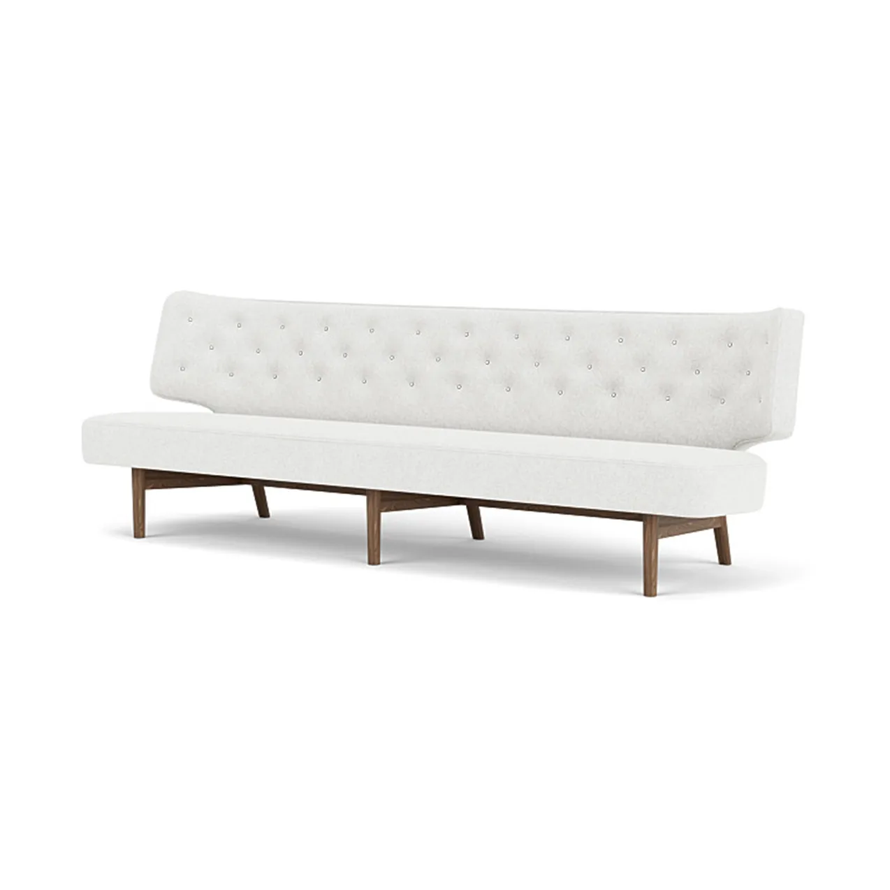 Radiohus soffa, Hallingdal 0110-valnöt, 3-sits Audo Copenhagen