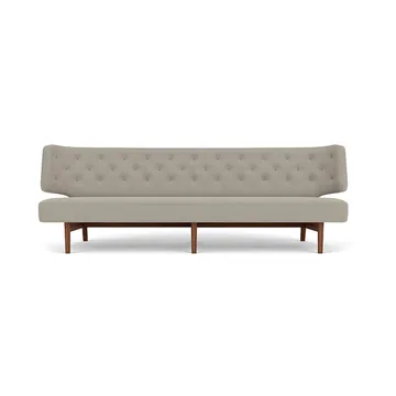 Radiohus soffa - Re-wool 0218-valnöt, 3-sits - Audo Copenhagen