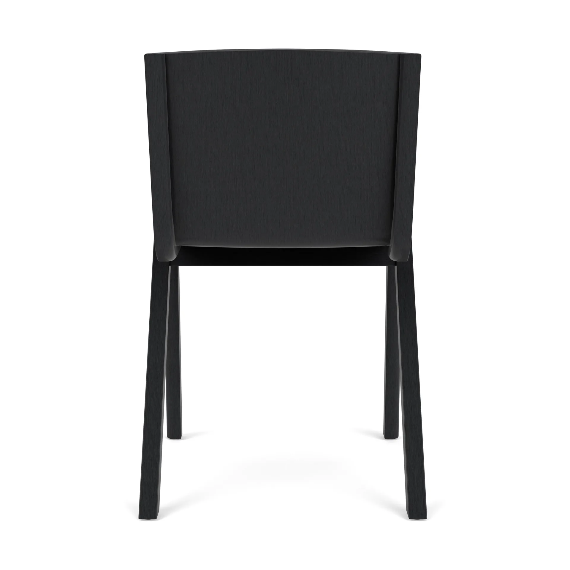 Ready stol framsidesklädd, Black oak-Baru 0570 Red Audo Copenhagen
