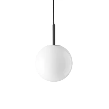 TR Bulb pendel - opal shiny, svart fäste - Audo Copenhagen