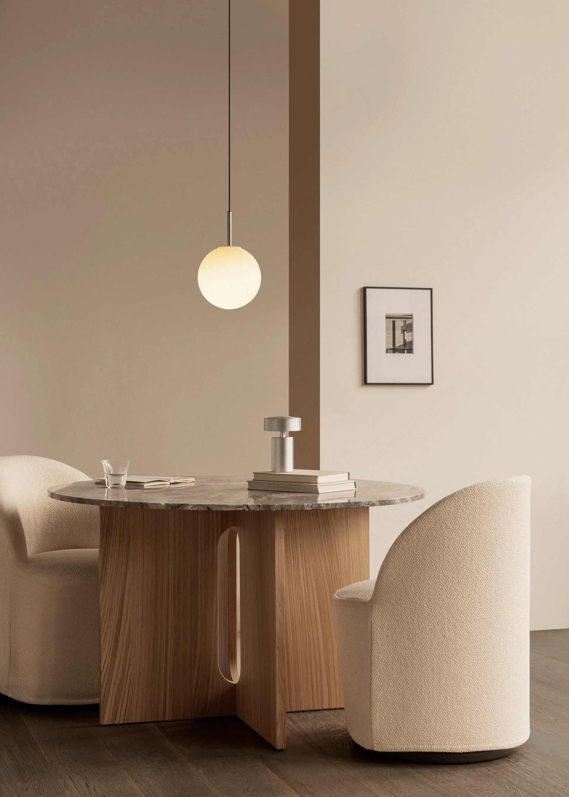 TR Bulb pendel, Polished steel Audo Copenhagen