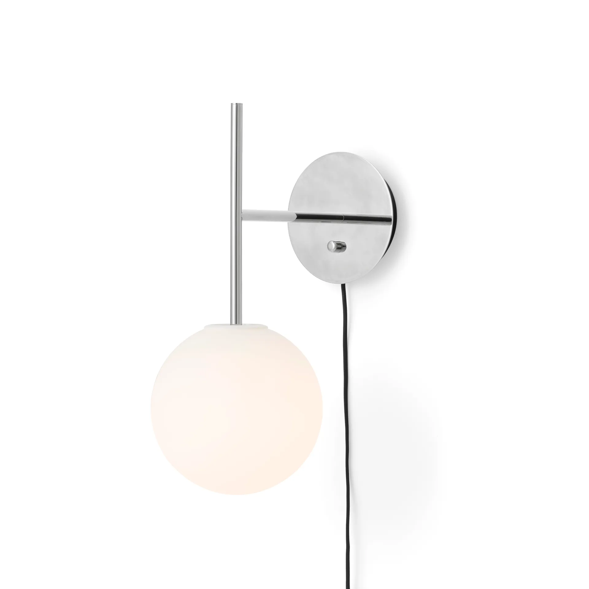 TR Bulb Suspended vägglampa, Polished steel Audo Copenhagen