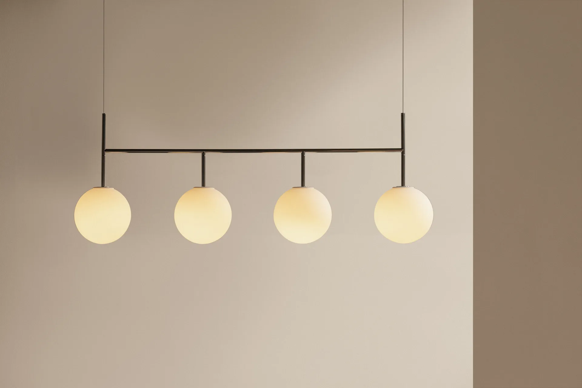 TR rail taklampa, Polished steel Audo Copenhagen