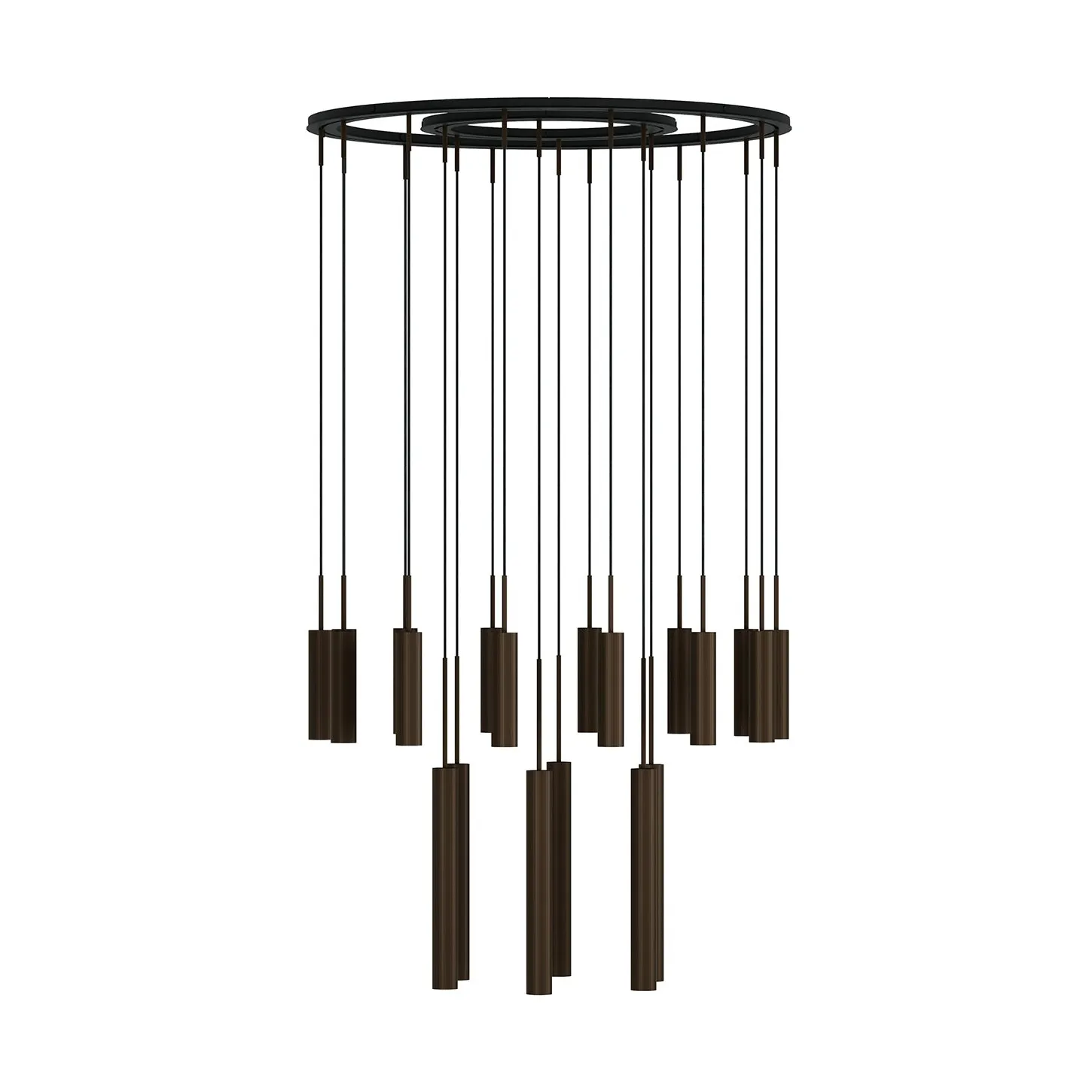Tubulaire takkrona 20, Anodized bronzed Audo Copenhagen