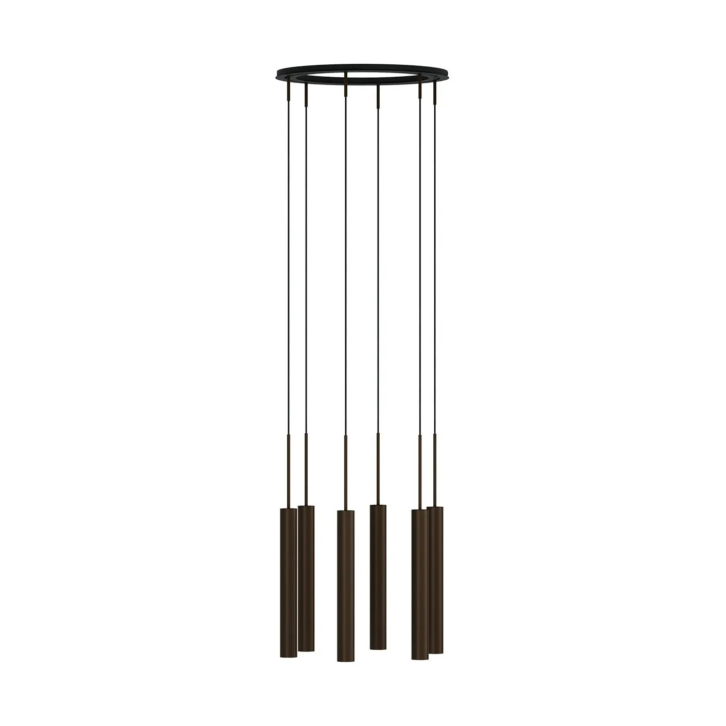 Tubulaire takkrona 6, Anodized bronzed Audo Copenhagen