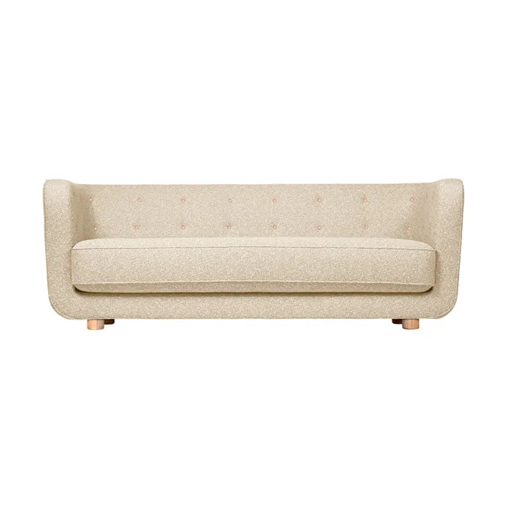 Vilhelm 3-sits soffa - Zero 0001-ek - Audo Copenhagen