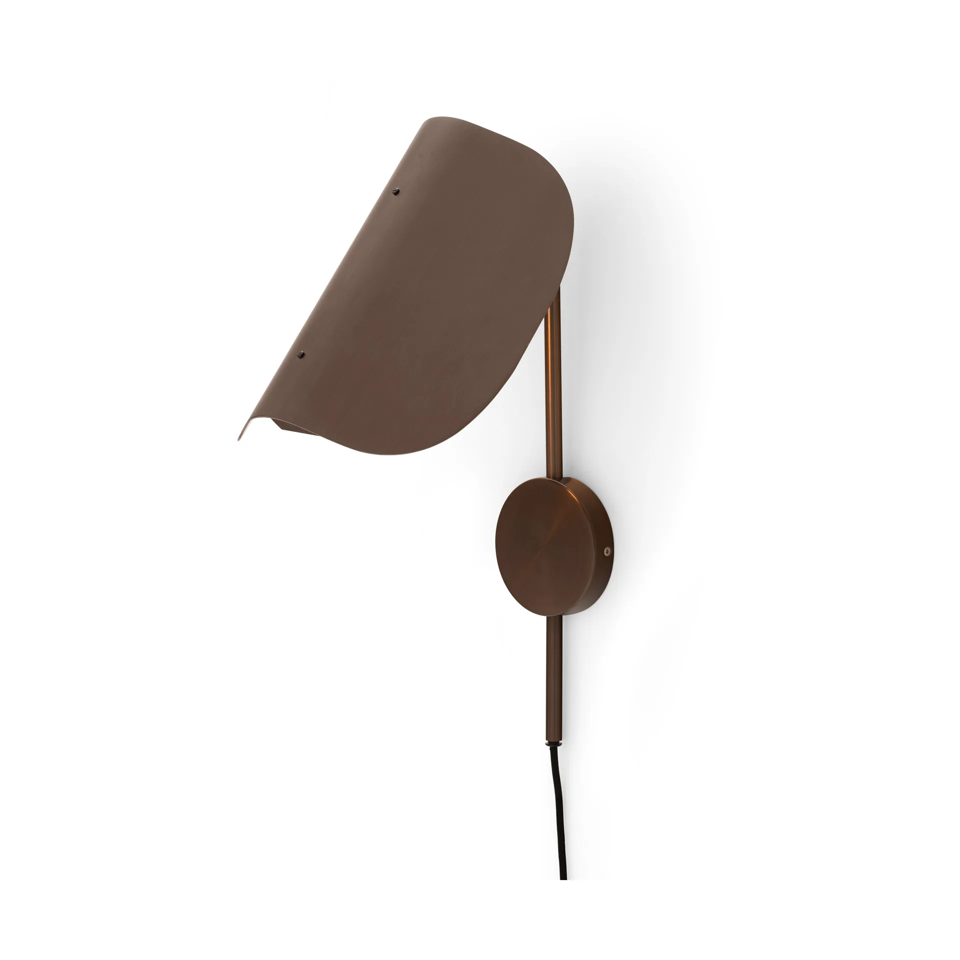 Wing vägglampa, Bronzed aluminium, 47 cm Audo Copenhagen
